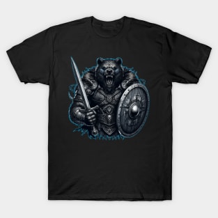 Bear Berserker Norse Mythology Viking Warrior T-Shirt